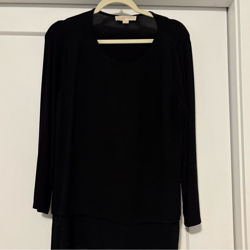 Michael Kors Elegant Black Blouse